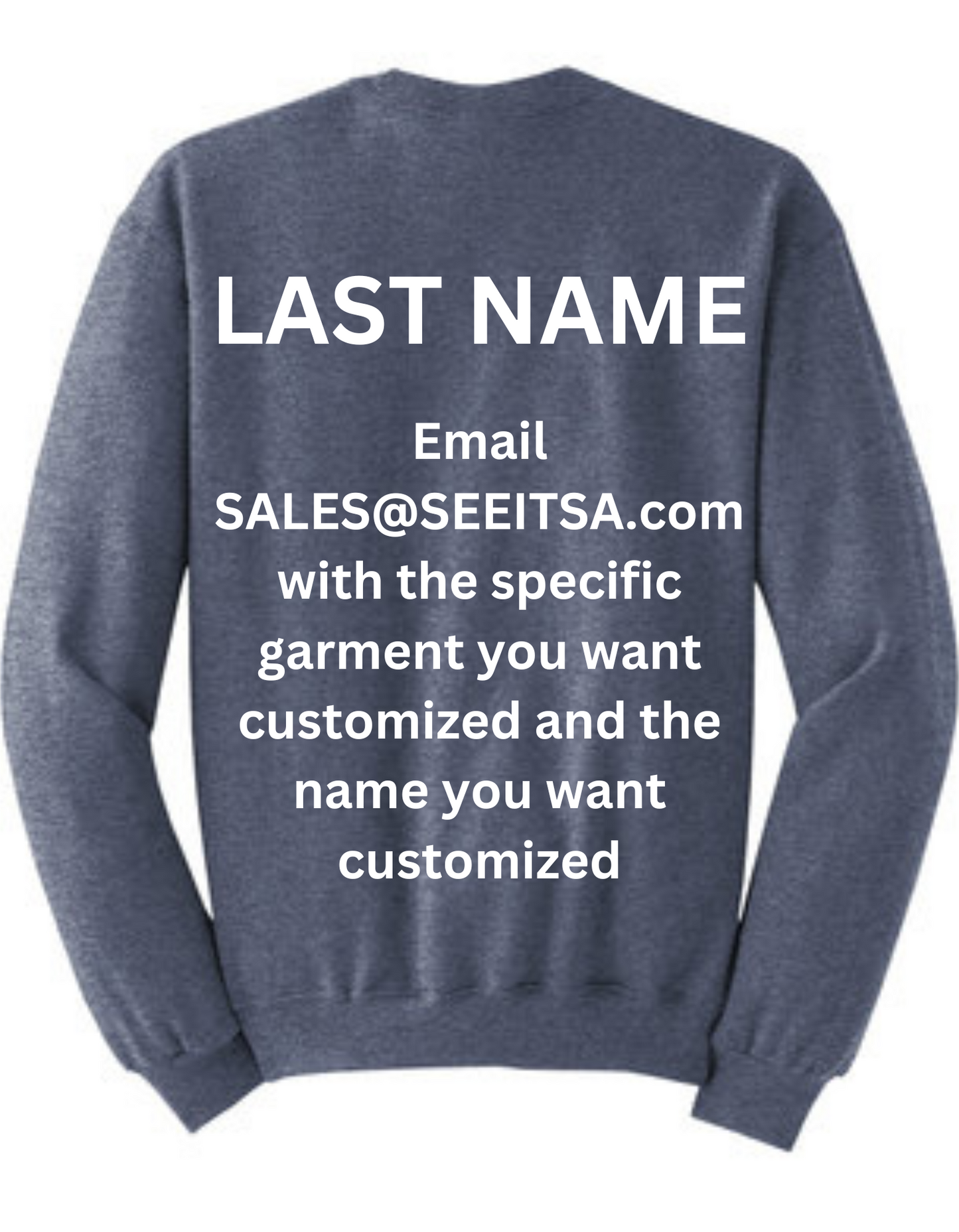 River Ridge Volleyball Name Personalization on Back of Apparel